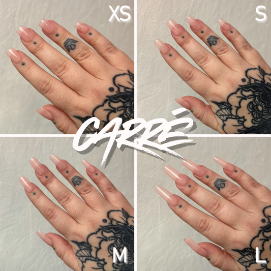 Sizing kit pour press-on nails